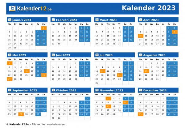 Kalender 2023